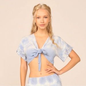 Bikini Wrap Crop Cover Up